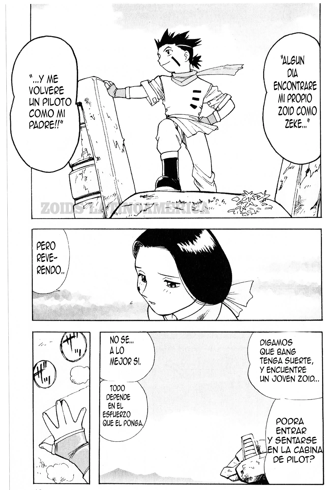 ZOIDS Siglo Caótico capítulo 1, página 24