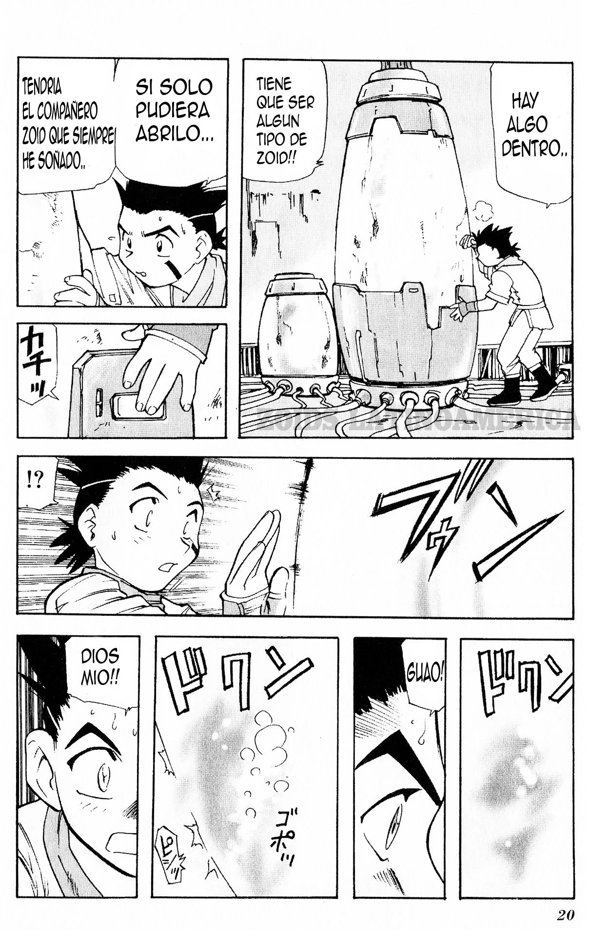 ZOIDS Siglo Caótico capítulo 1, página 25