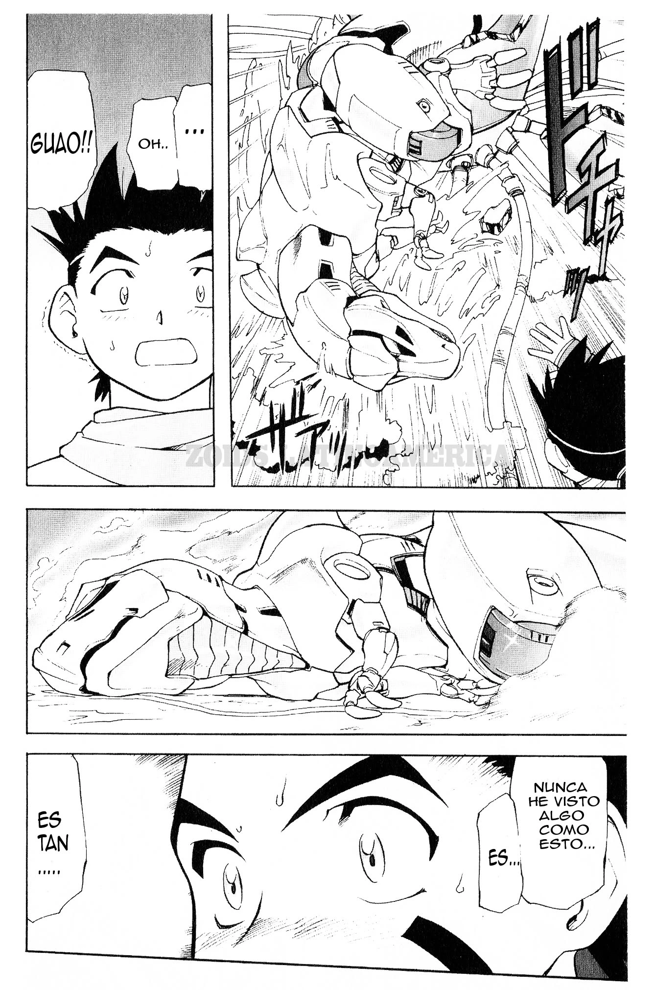 ZOIDS Siglo Caótico capítulo 1, página 27