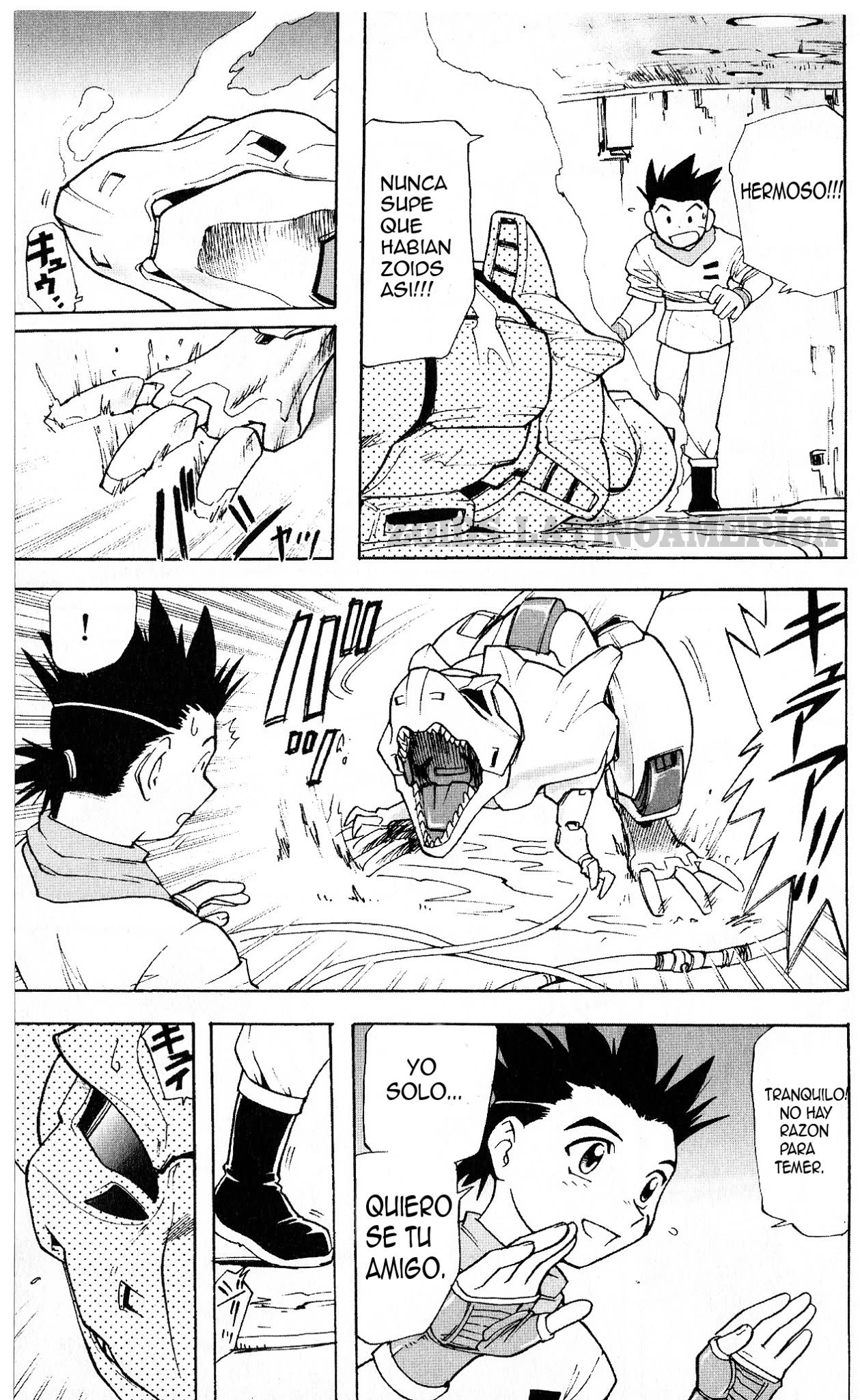 ZOIDS Siglo Caótico capítulo 1, página 28
