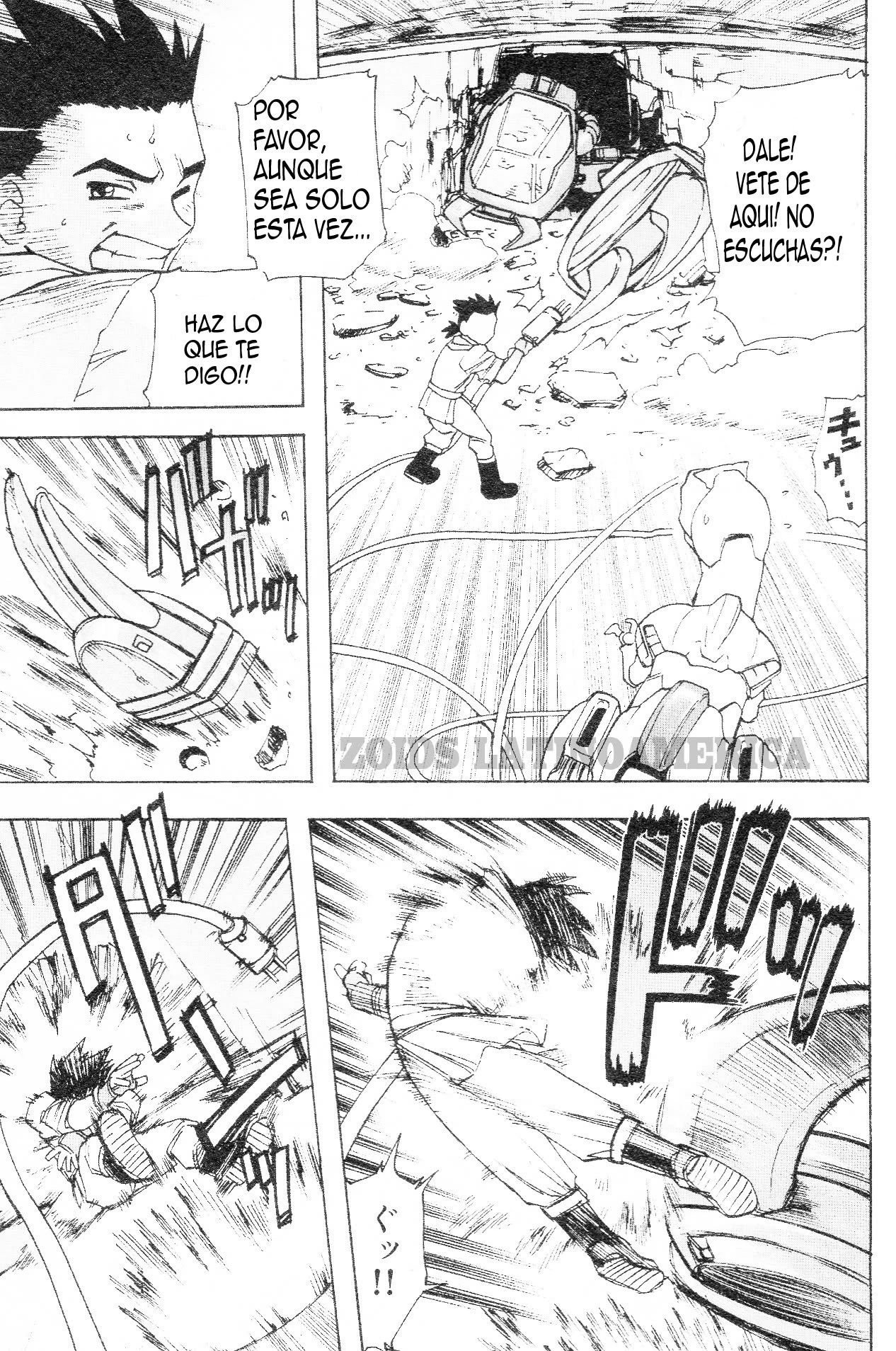 ZOIDS Siglo Caótico capítulo 1, página 34