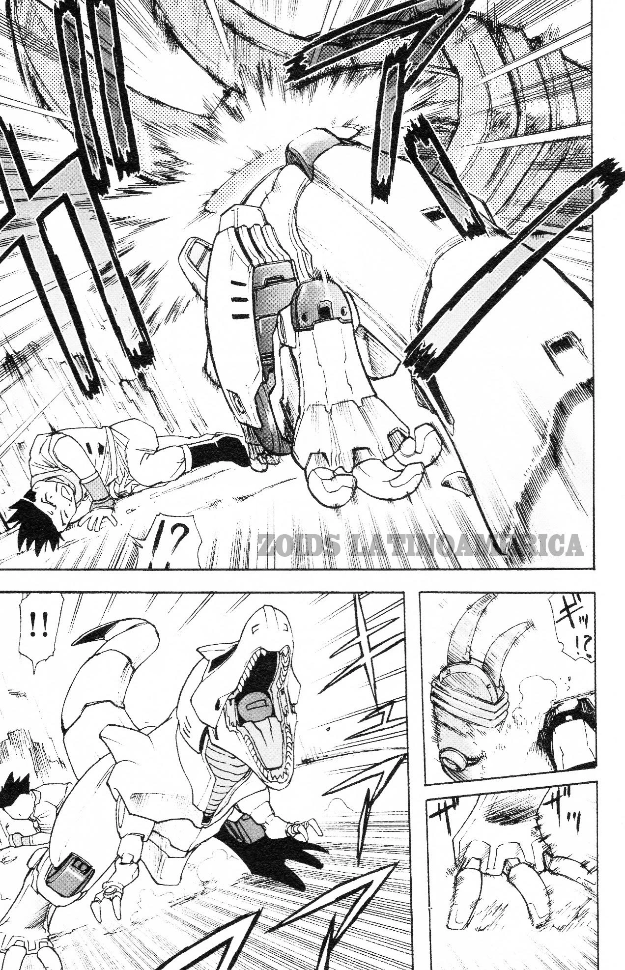 ZOIDS Siglo Caótico capítulo 1, página 36