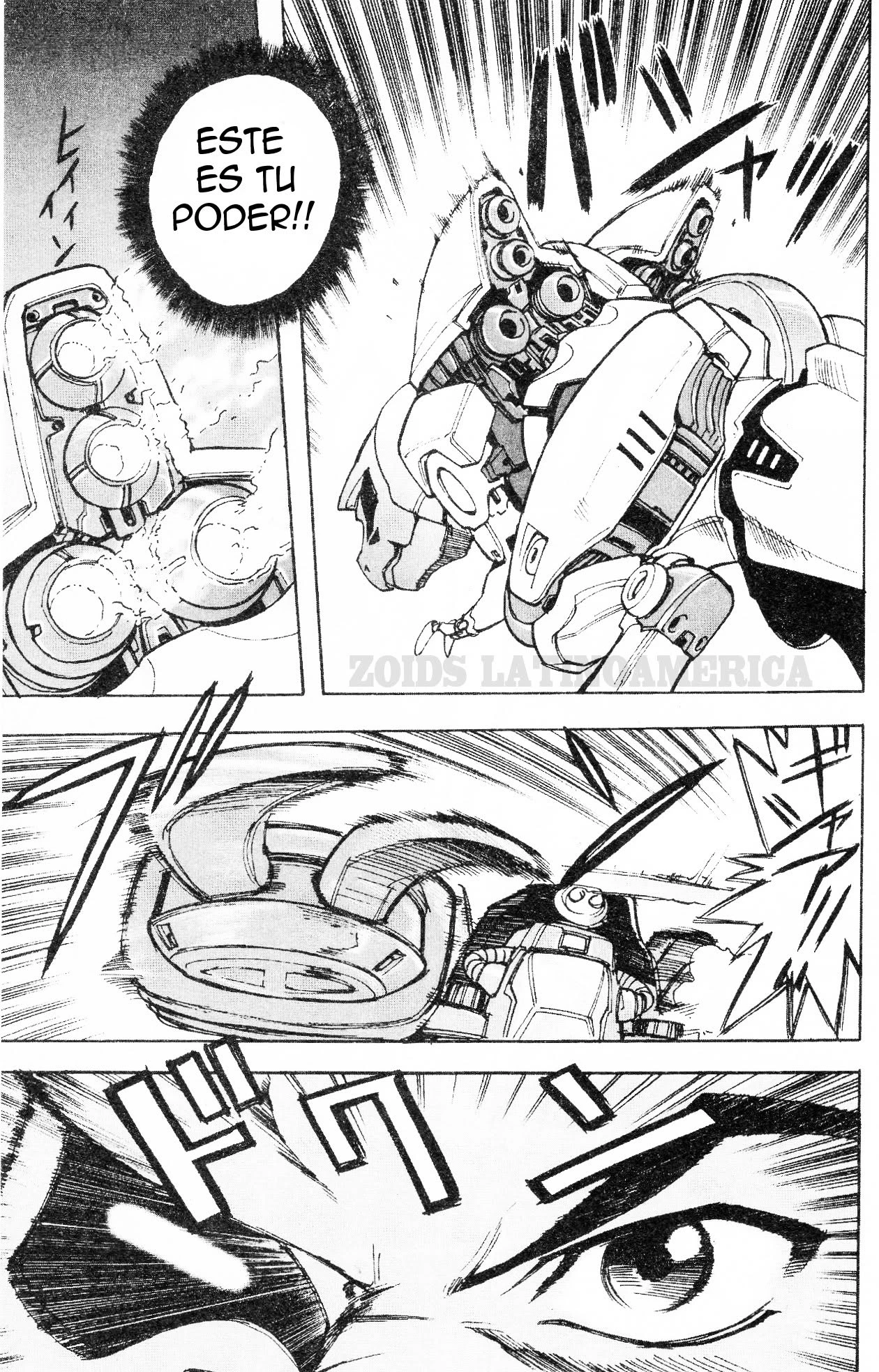 ZOIDS Siglo Caótico capítulo 1, página 42