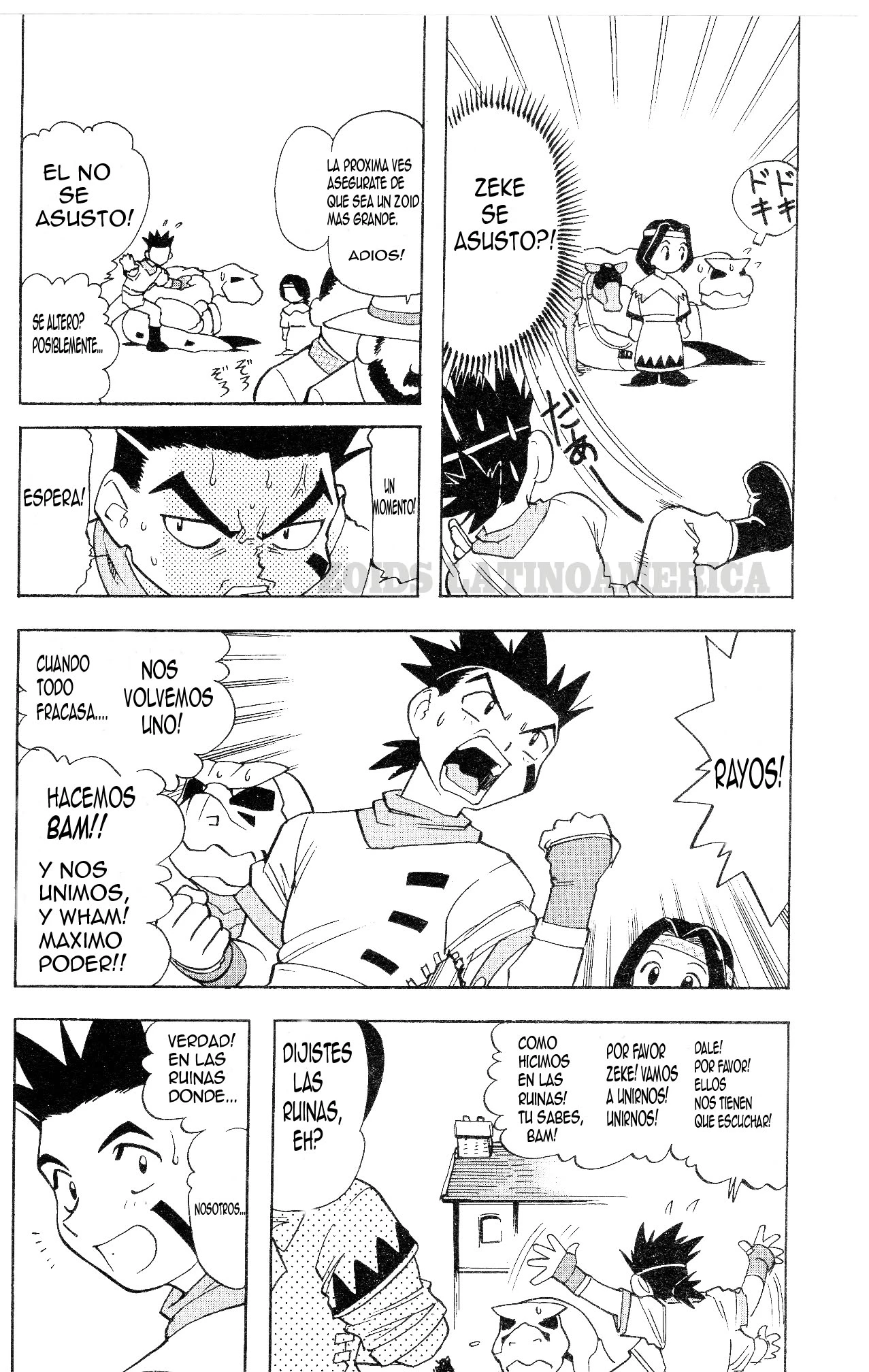 ZOIDS Siglo Caótico capítulo 2, página 8