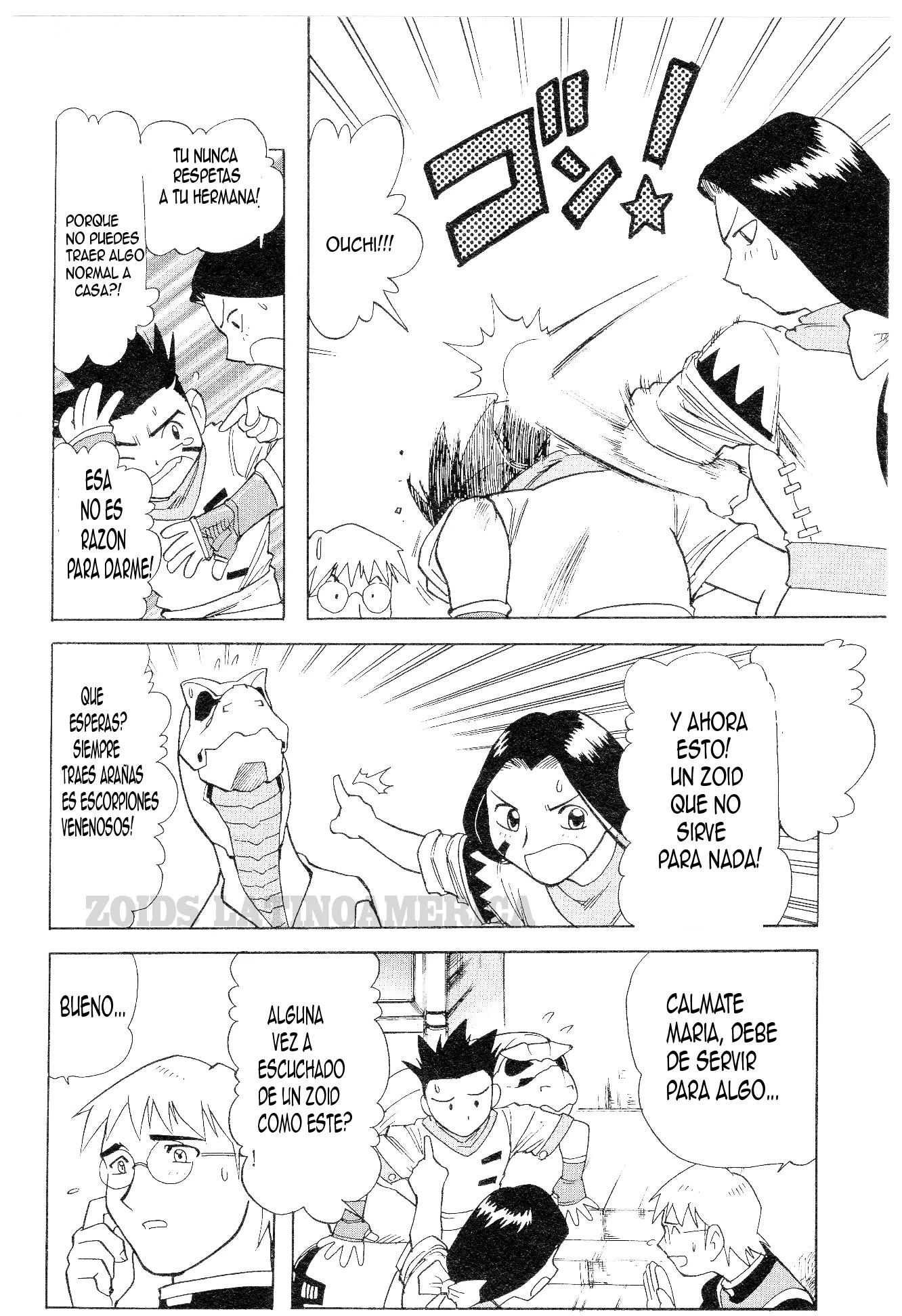 ZOIDS Siglo Caótico capítulo 2, página 10