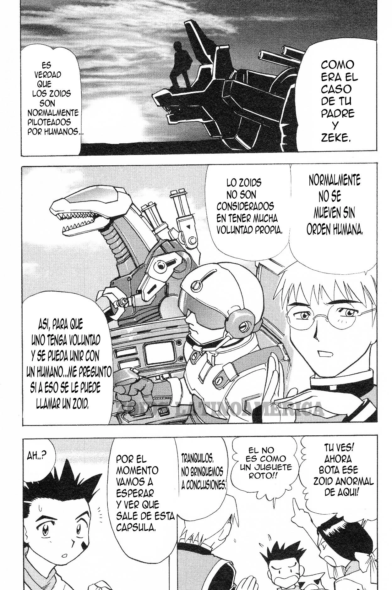 ZOIDS Siglo Caótico capítulo 2, página 11