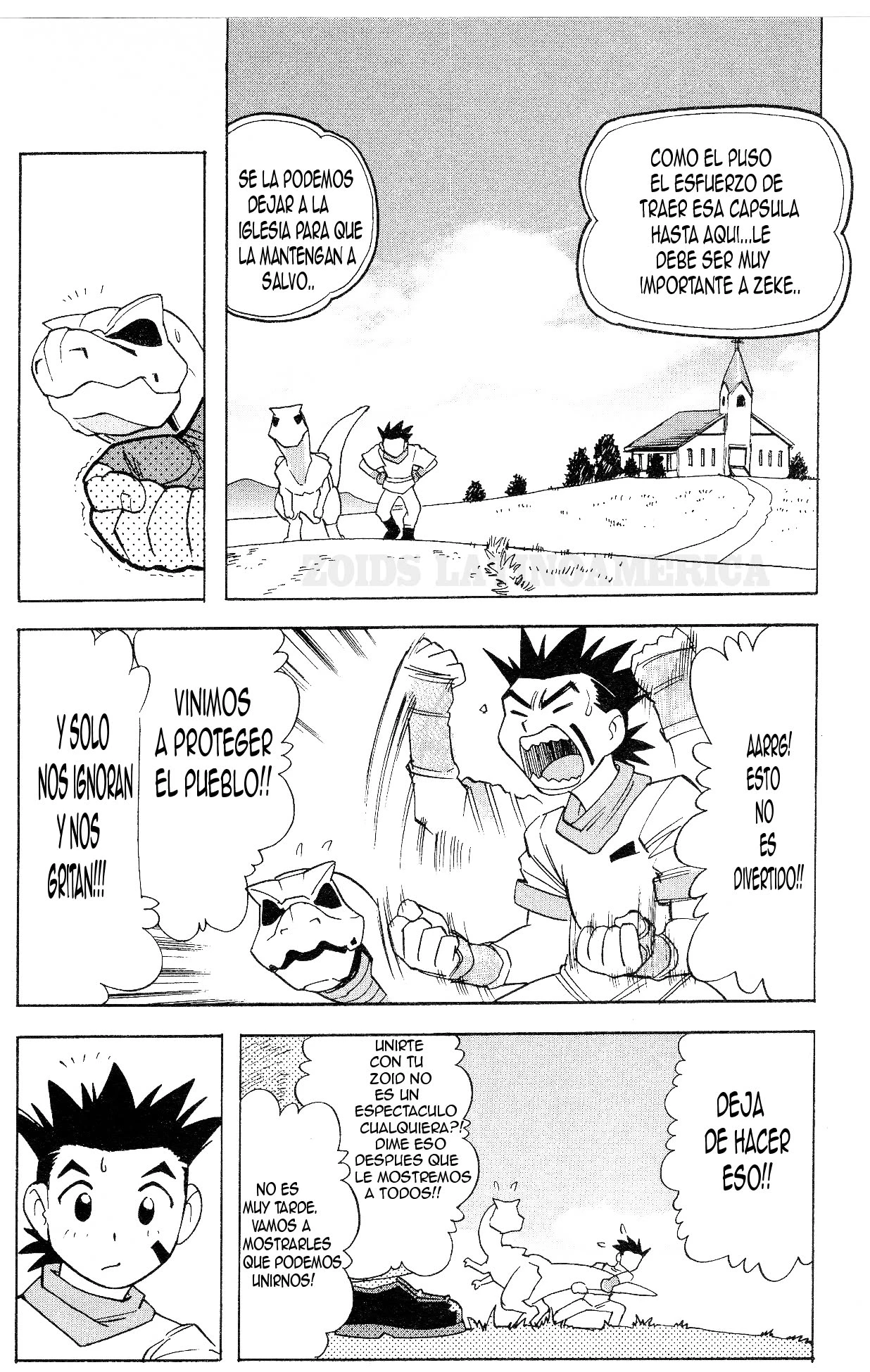 ZOIDS Siglo Caótico capítulo 2, página 12