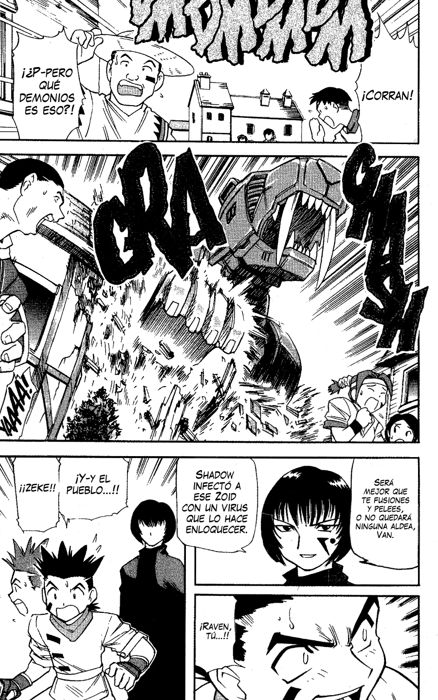 ZOIDS Siglo Caótico capítulo 2, página 21