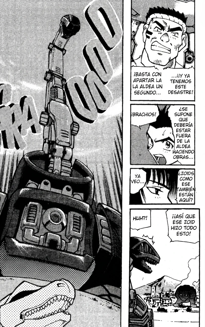 ZOIDS Siglo Caótico capítulo 3, página 8