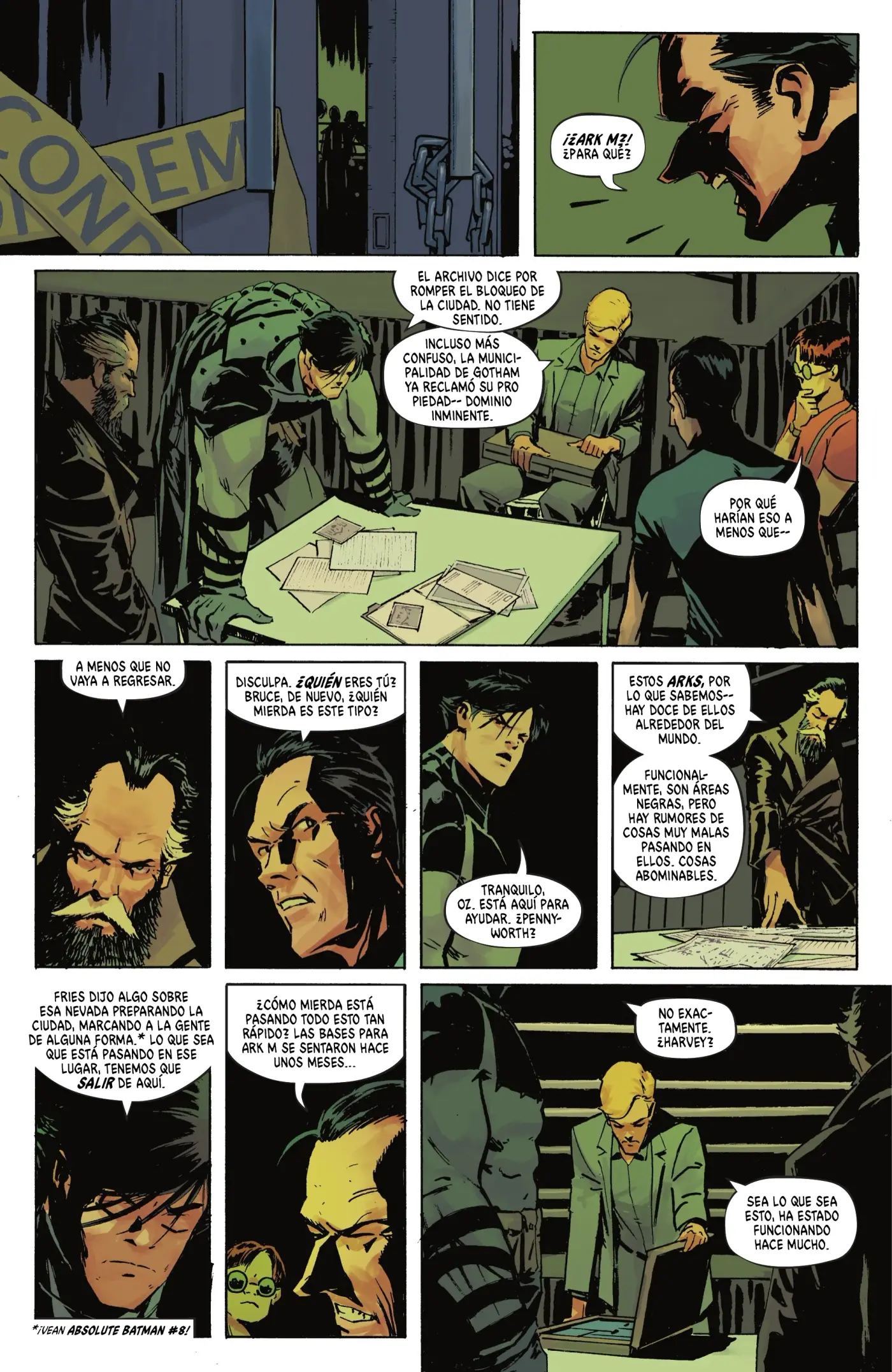 Absolute Batman capítulo 9, página 10