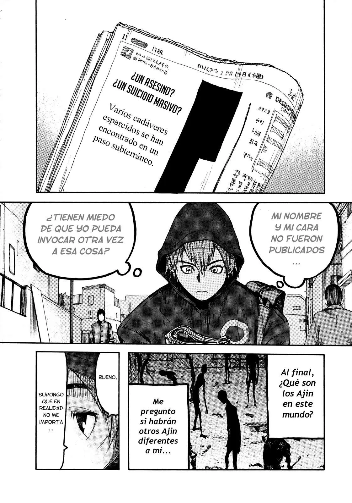 Ajin capítulo 0, página 50
