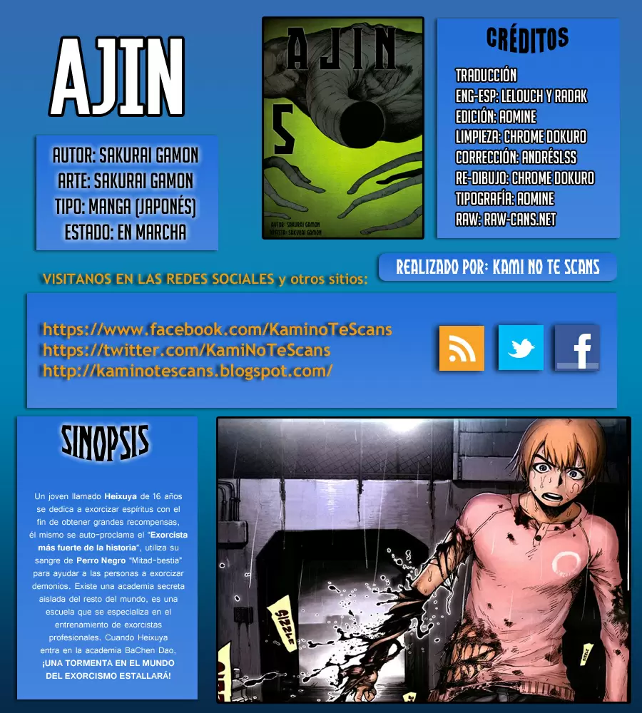 Ajin capítulo 21, página 1