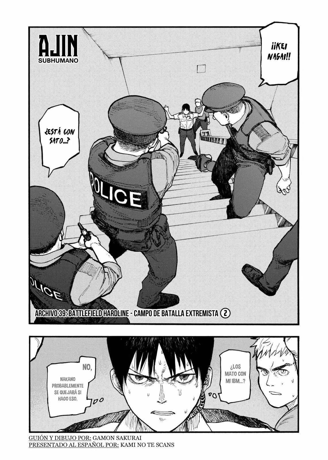 Ajin capítulo 39, página 4