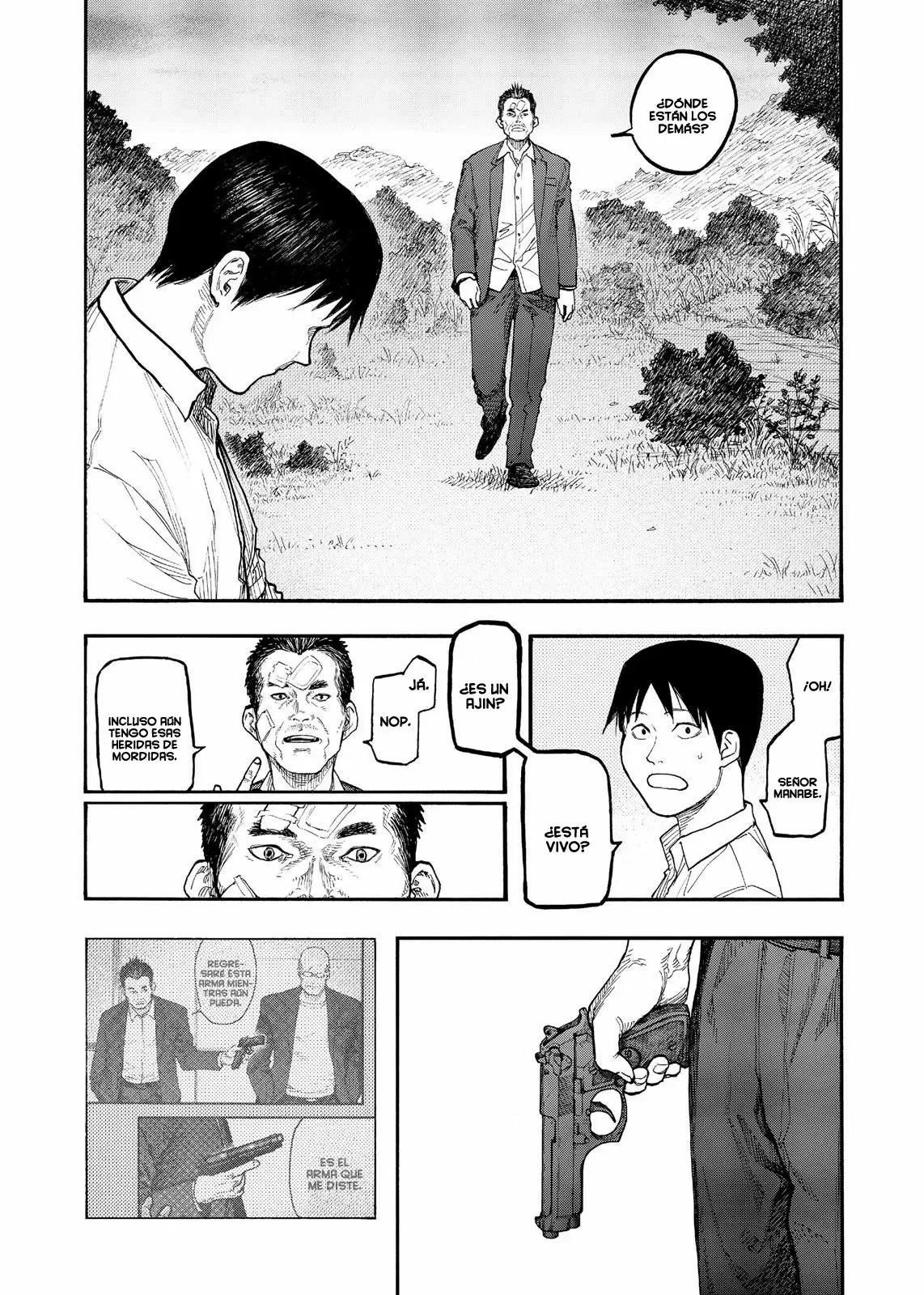 Ajin capítulo 49, página 13