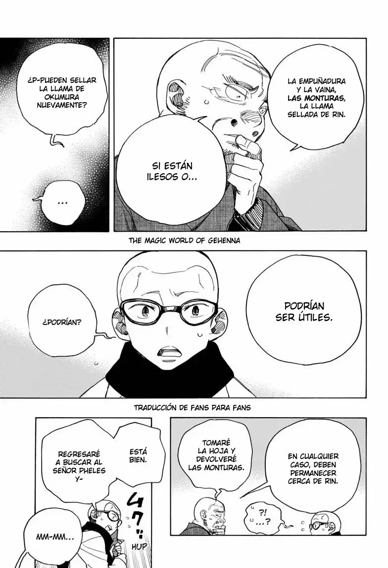 Ao no Exorcist capítulo 113, página 32