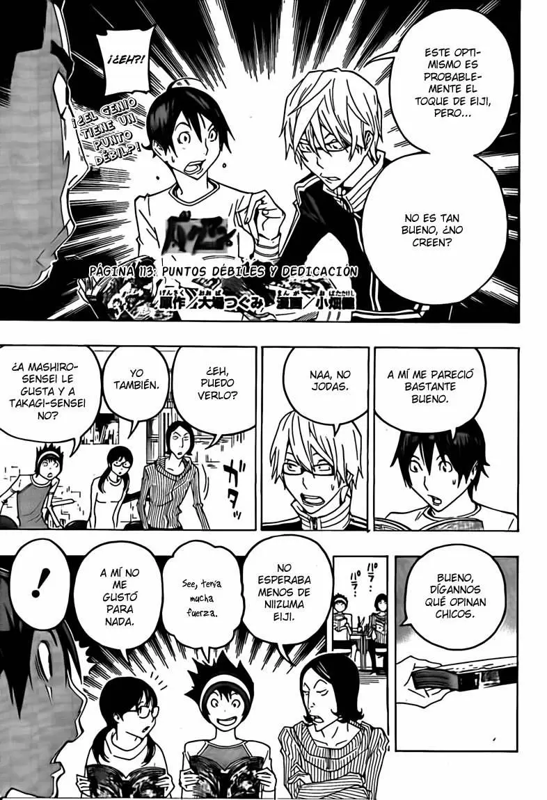 Bakuman capítulo 113, página 1