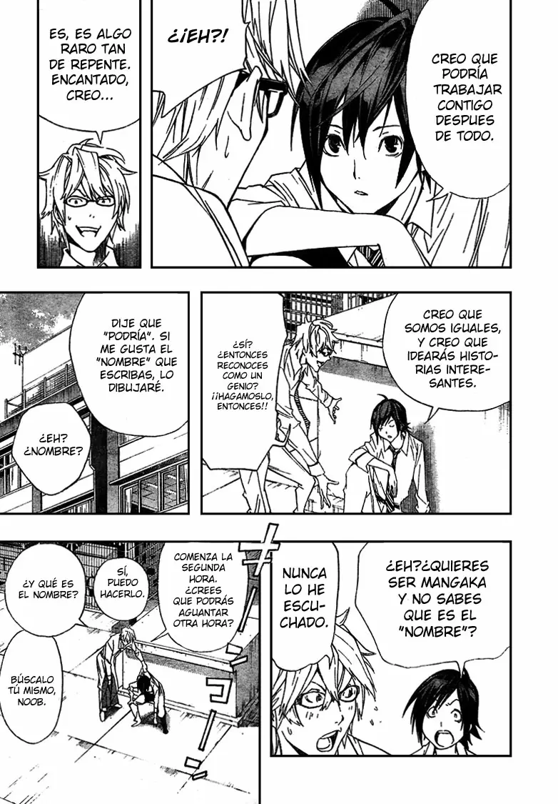 Bakuman capítulo 2, página 21