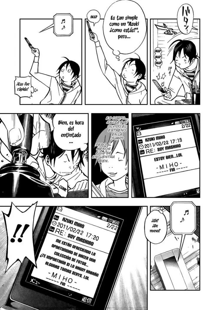 Bakuman capítulo 39, página 13