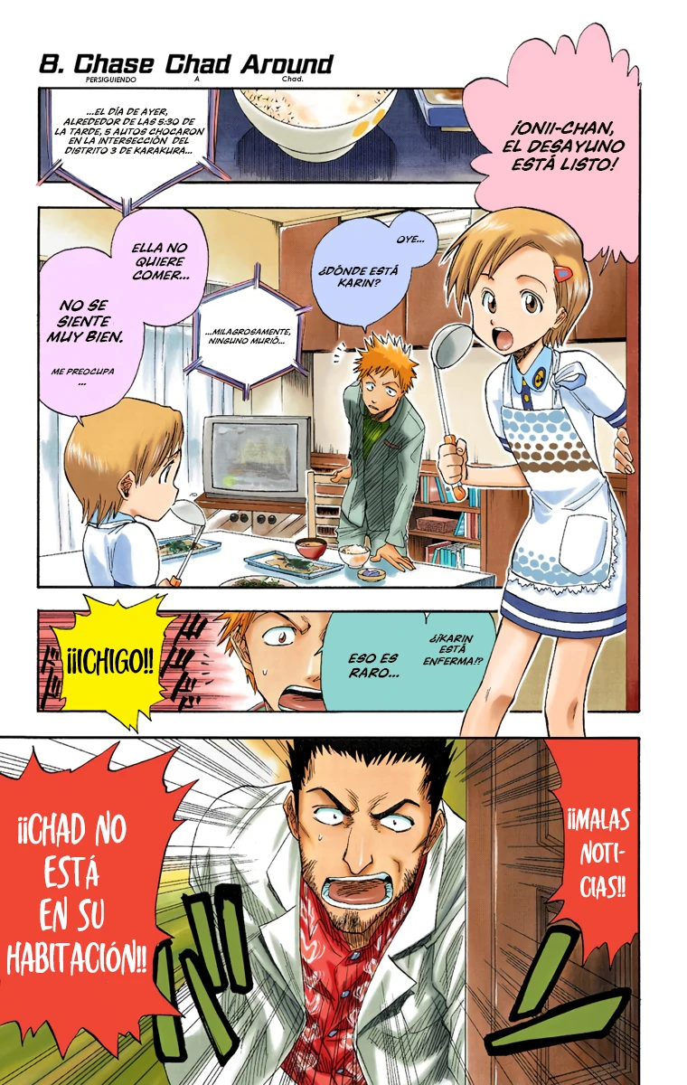 Bleach (Official Colored) capítulo 8, página 5