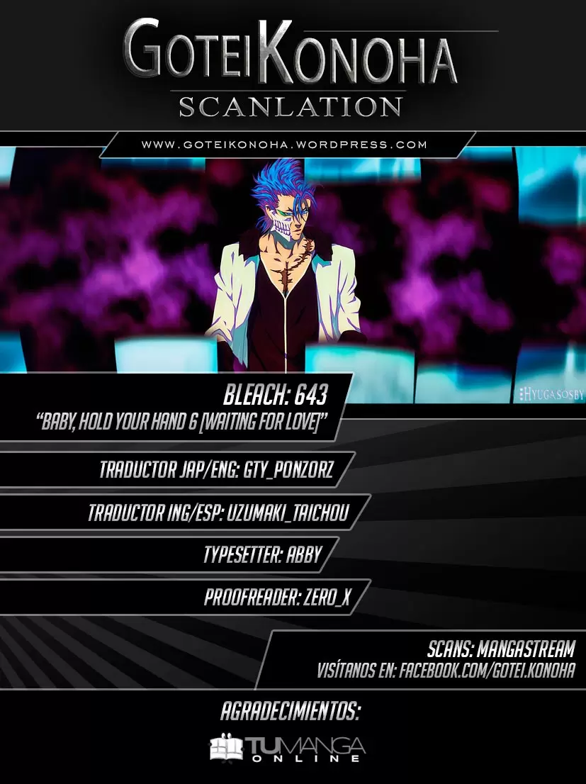 Bleach capítulo 643, página 1