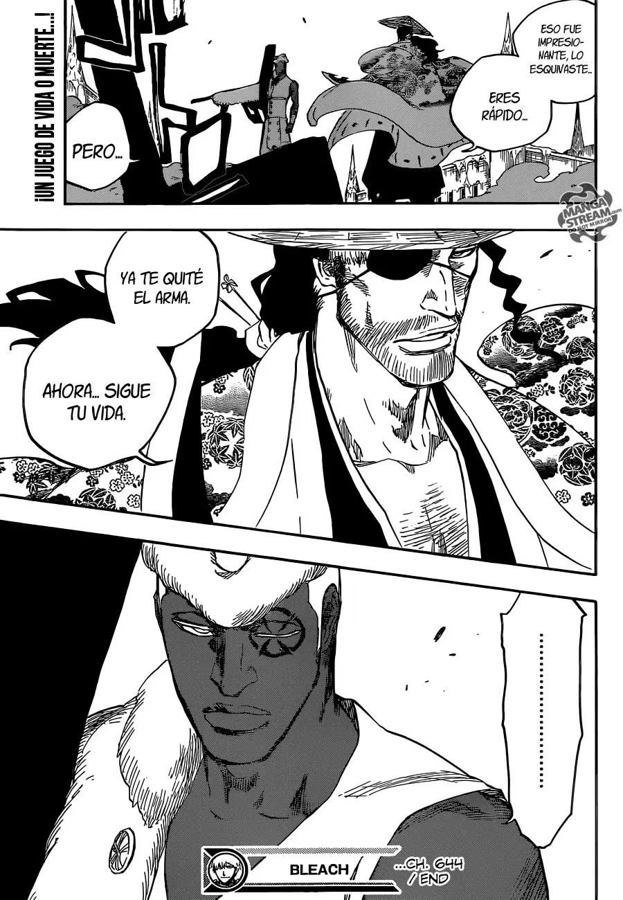 Bleach capítulo 644, página 18