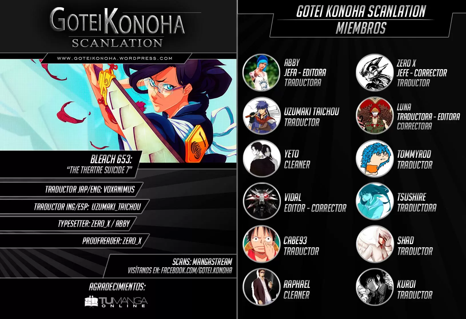 Bleach capítulo 653, página 1