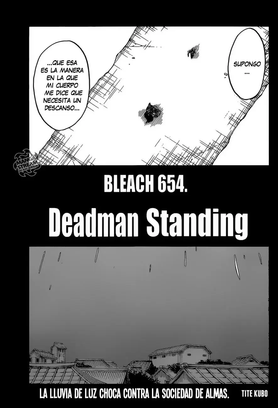 Bleach capítulo 654, página 6