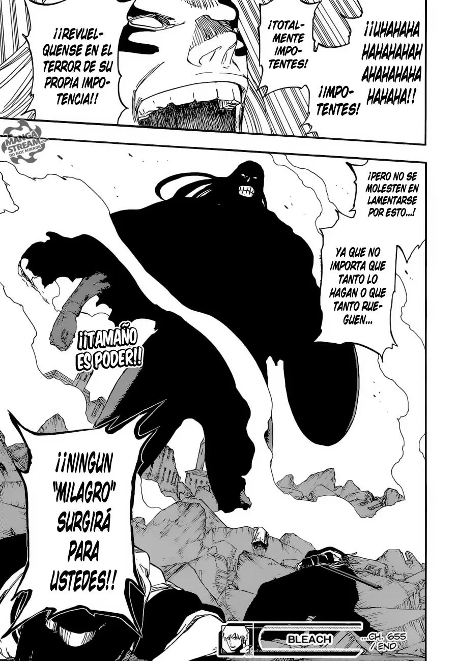 Bleach capítulo 655, página 17