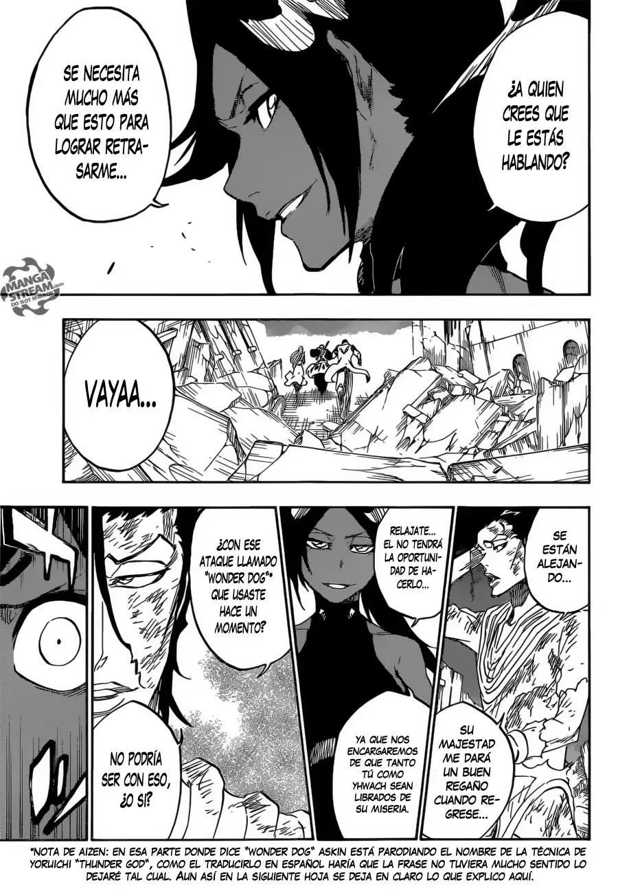 Bleach capítulo 657, página 12