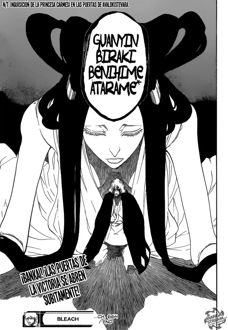 Bleach capítulo 664, página 18