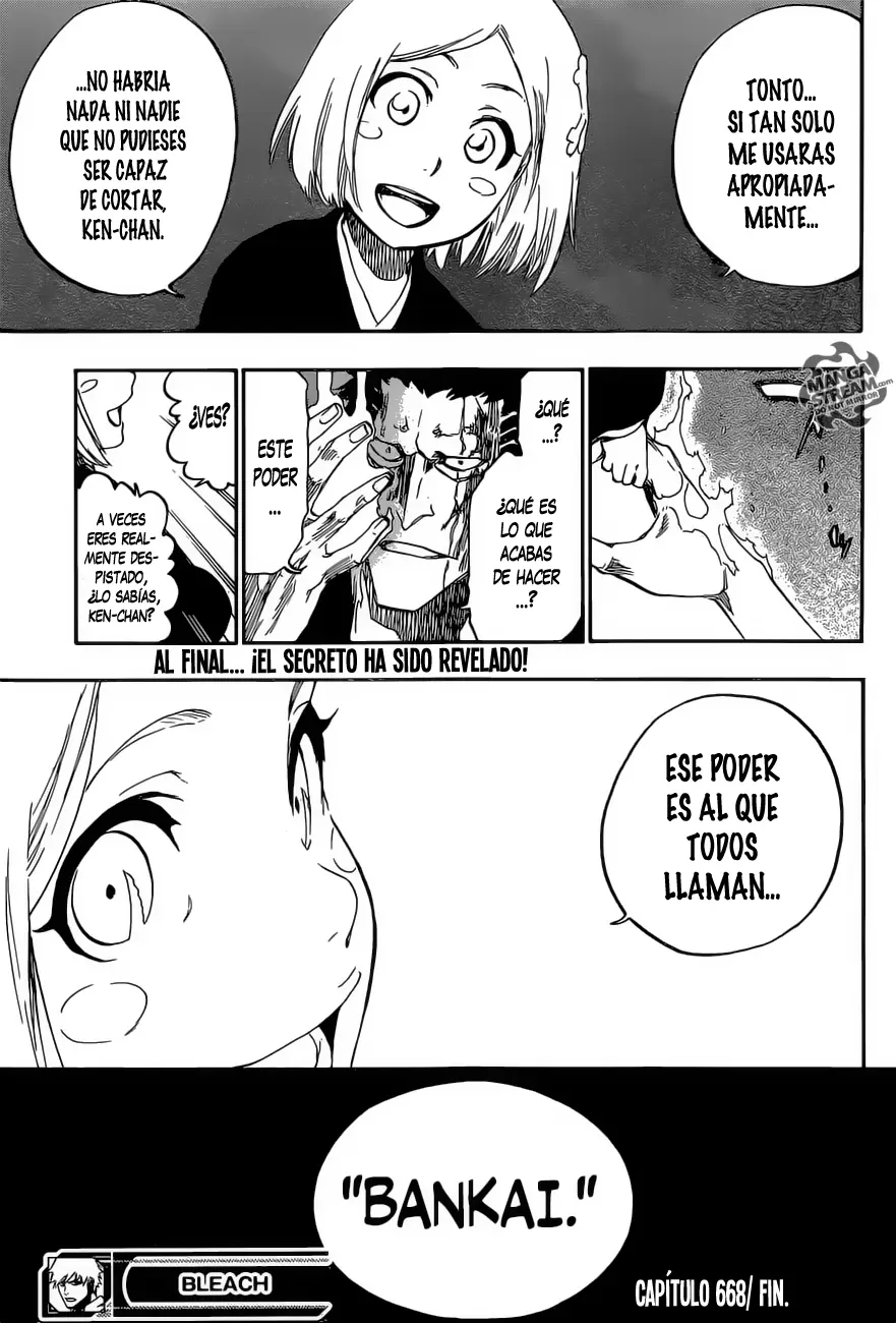 Bleach capítulo 668, página 18