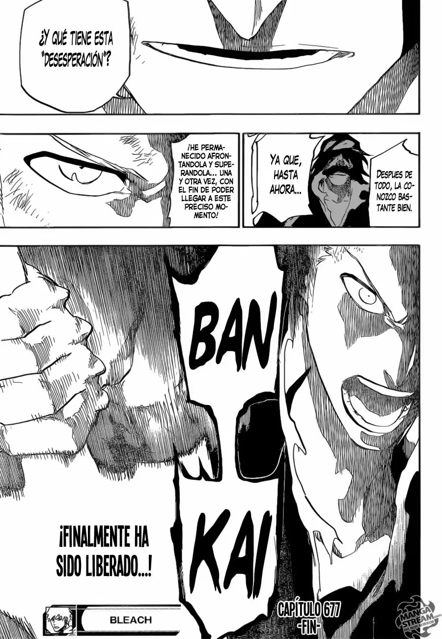 Bleach capítulo 677, página 18