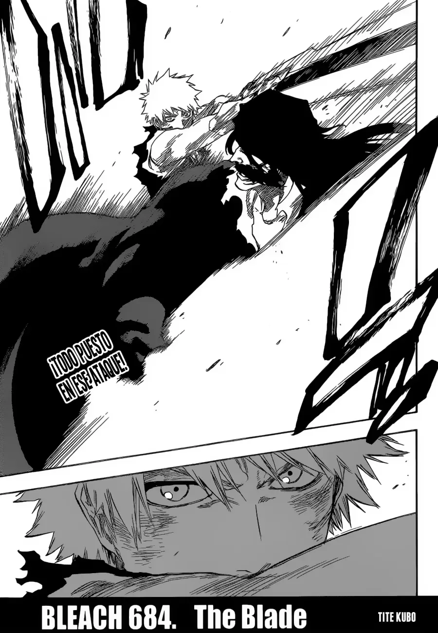 Bleach capítulo 684, página 2