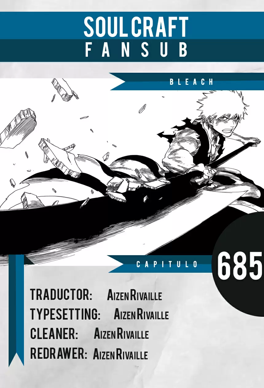 Bleach capítulo 685, página 1