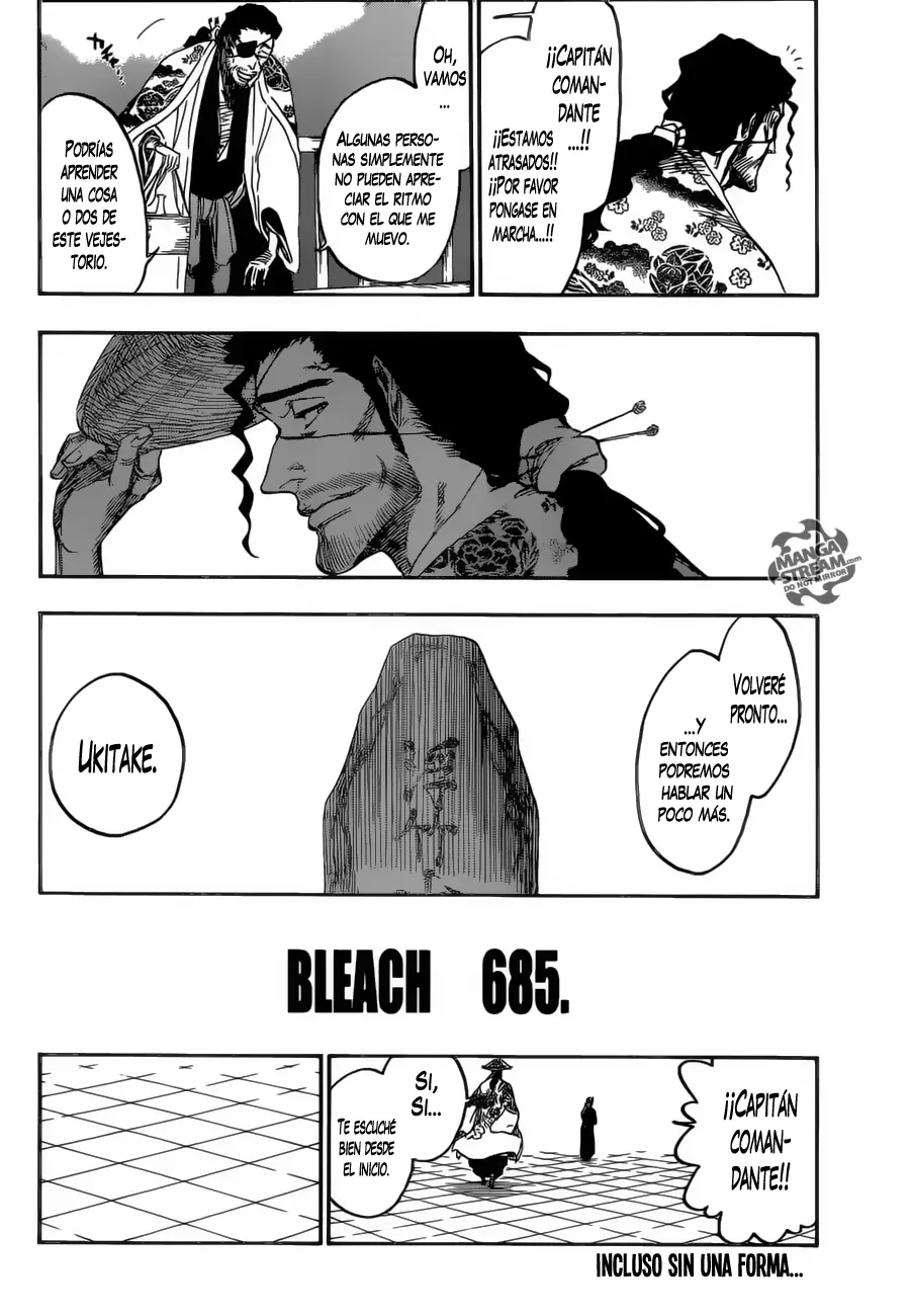Bleach capítulo 685, página 6