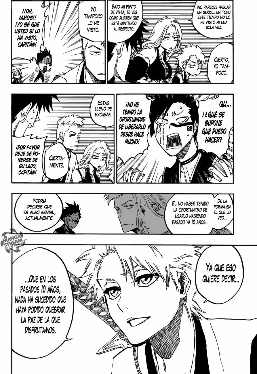 Bleach capítulo 685, página 14