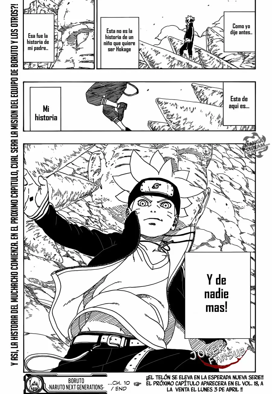 Boruto capítulo 10, página 45