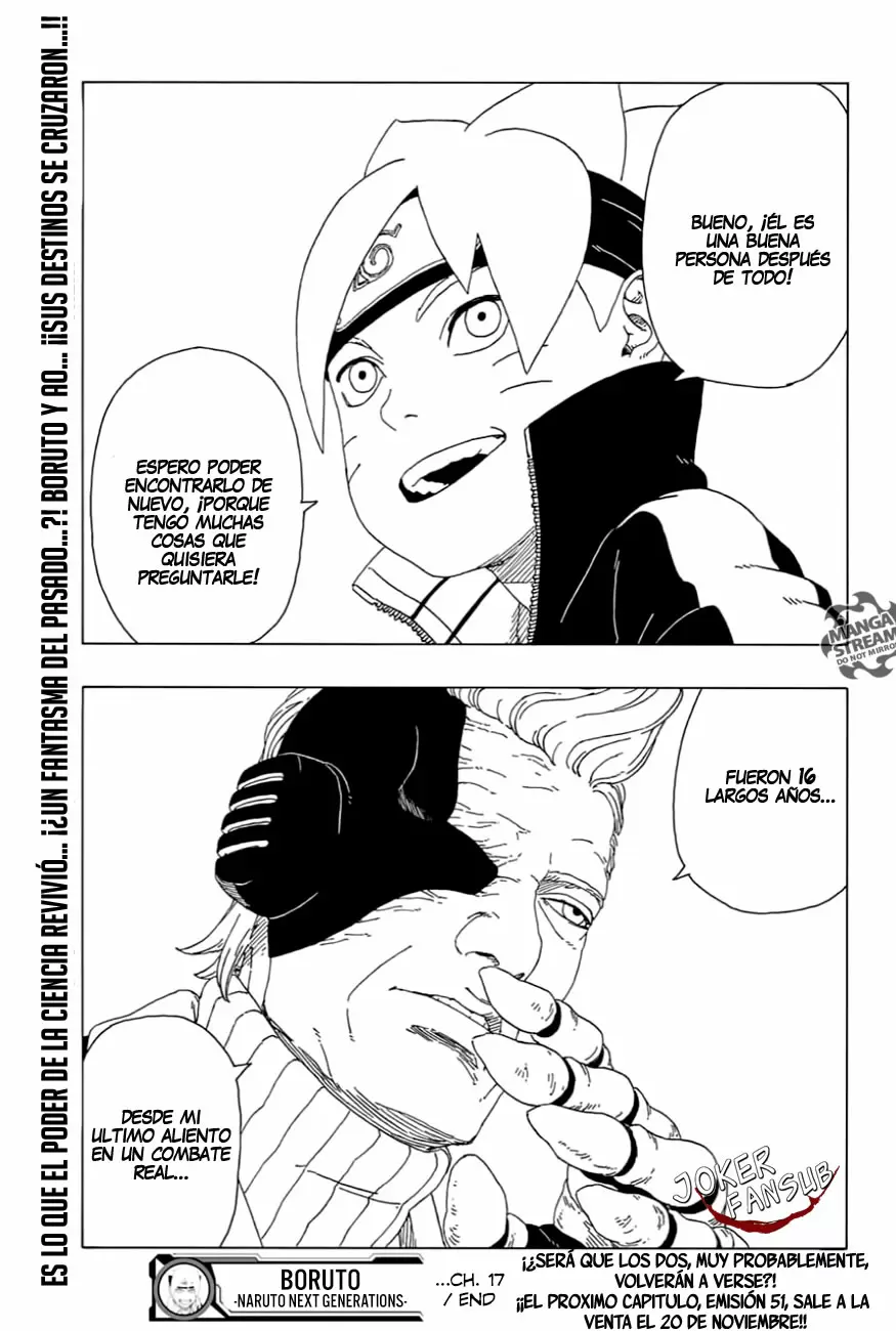 Boruto capítulo 17, página 44