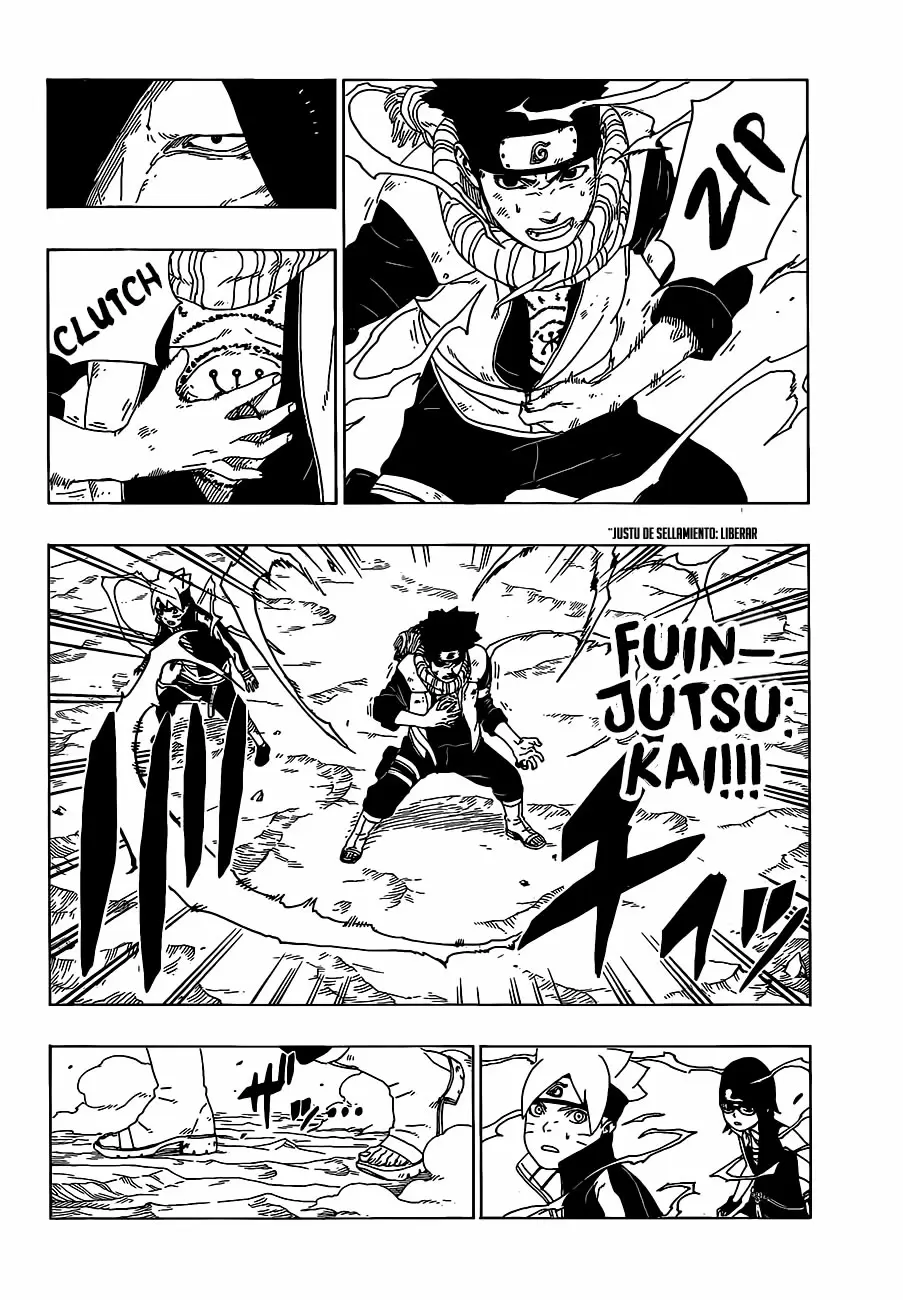 Boruto capítulo 23, página 8