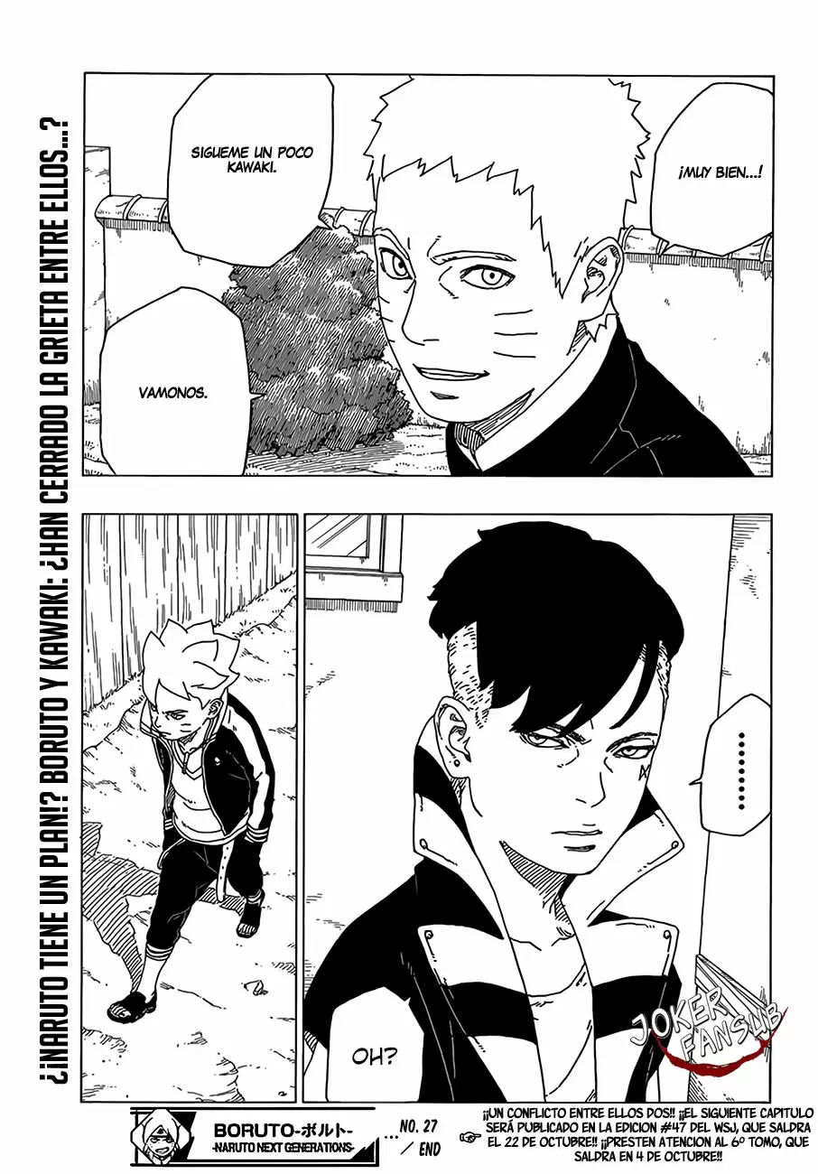 Boruto capítulo 27, página 42