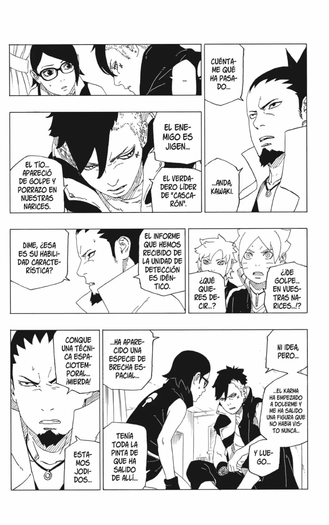 Boruto capítulo 39, página 8