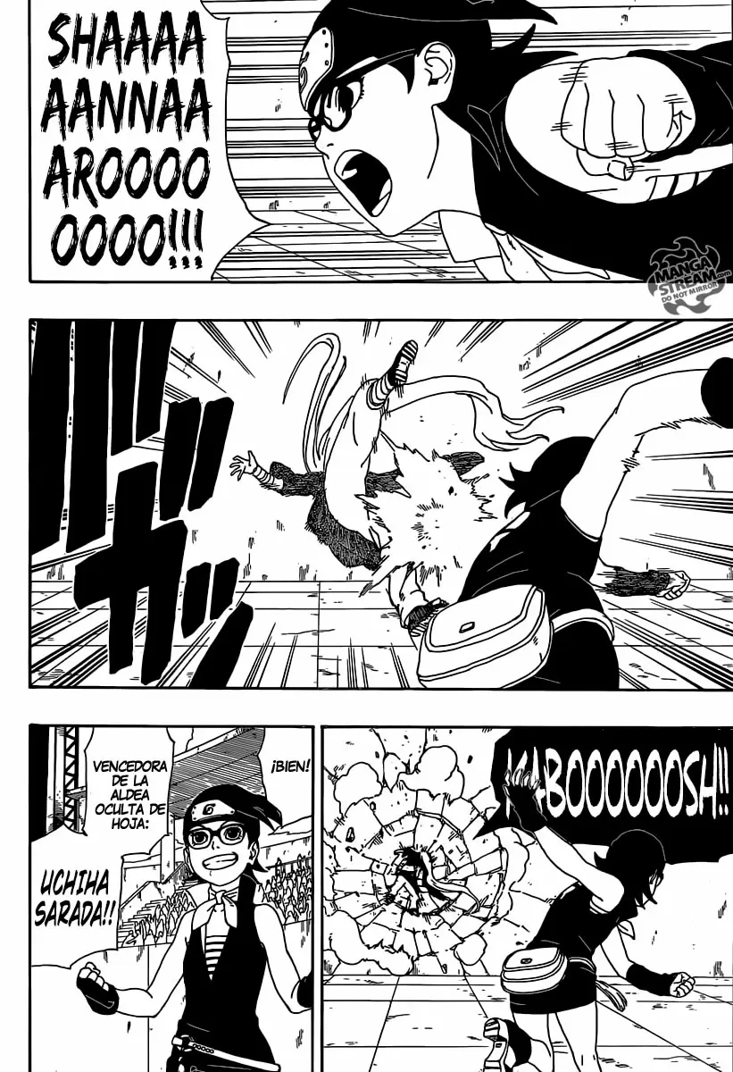 Boruto capítulo 4, página 34