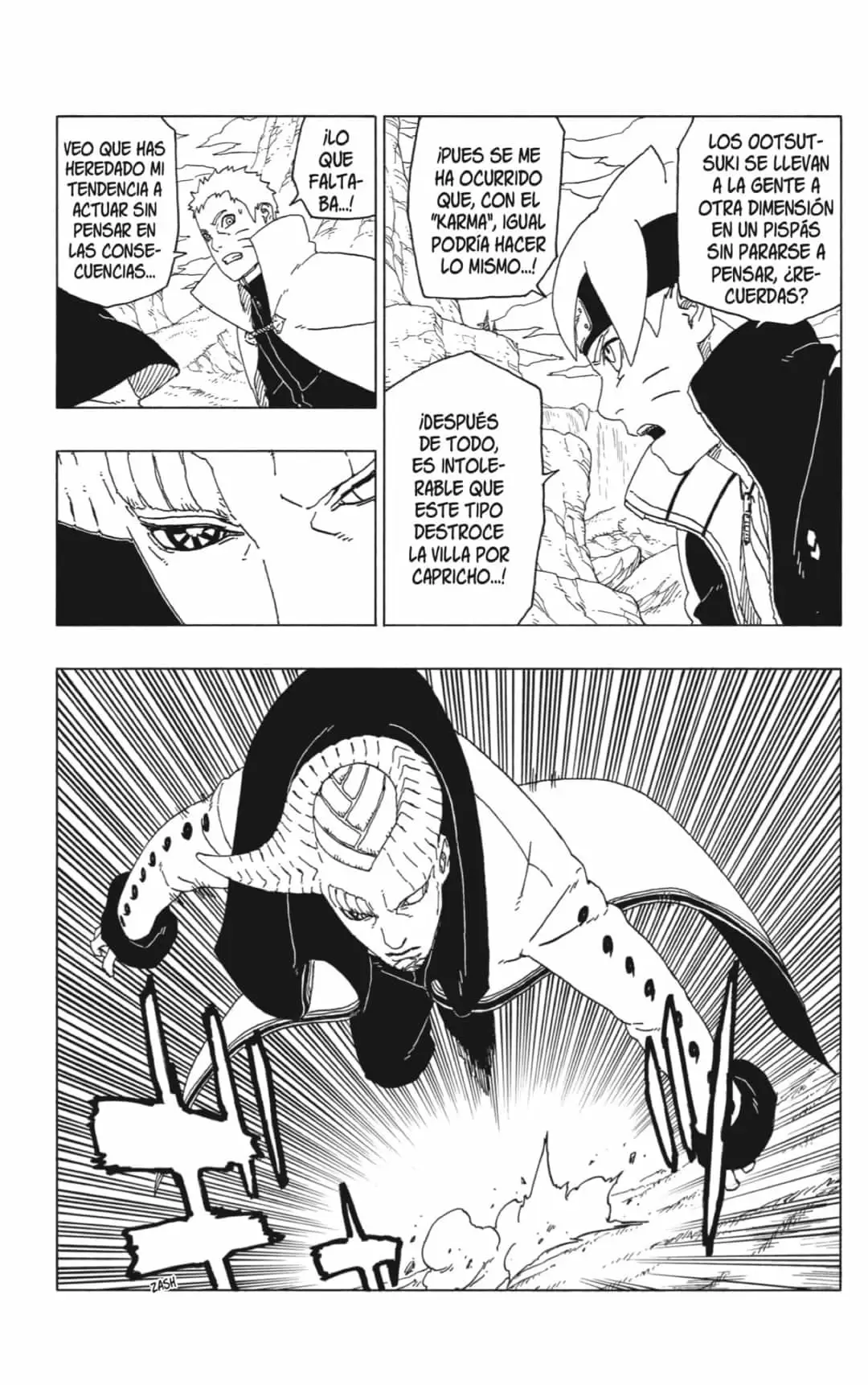 Boruto capítulo 50, página 3