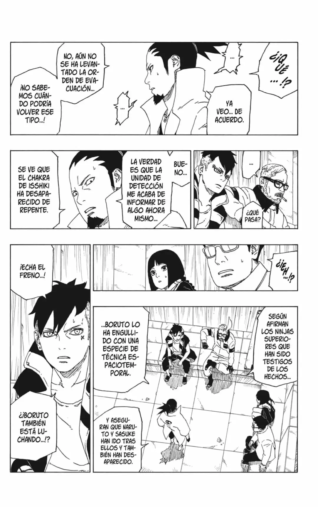 Boruto capítulo 50, página 36