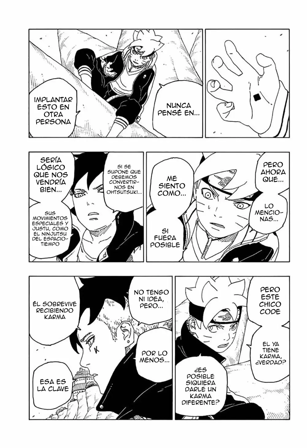 Boruto capítulo 56, página 36