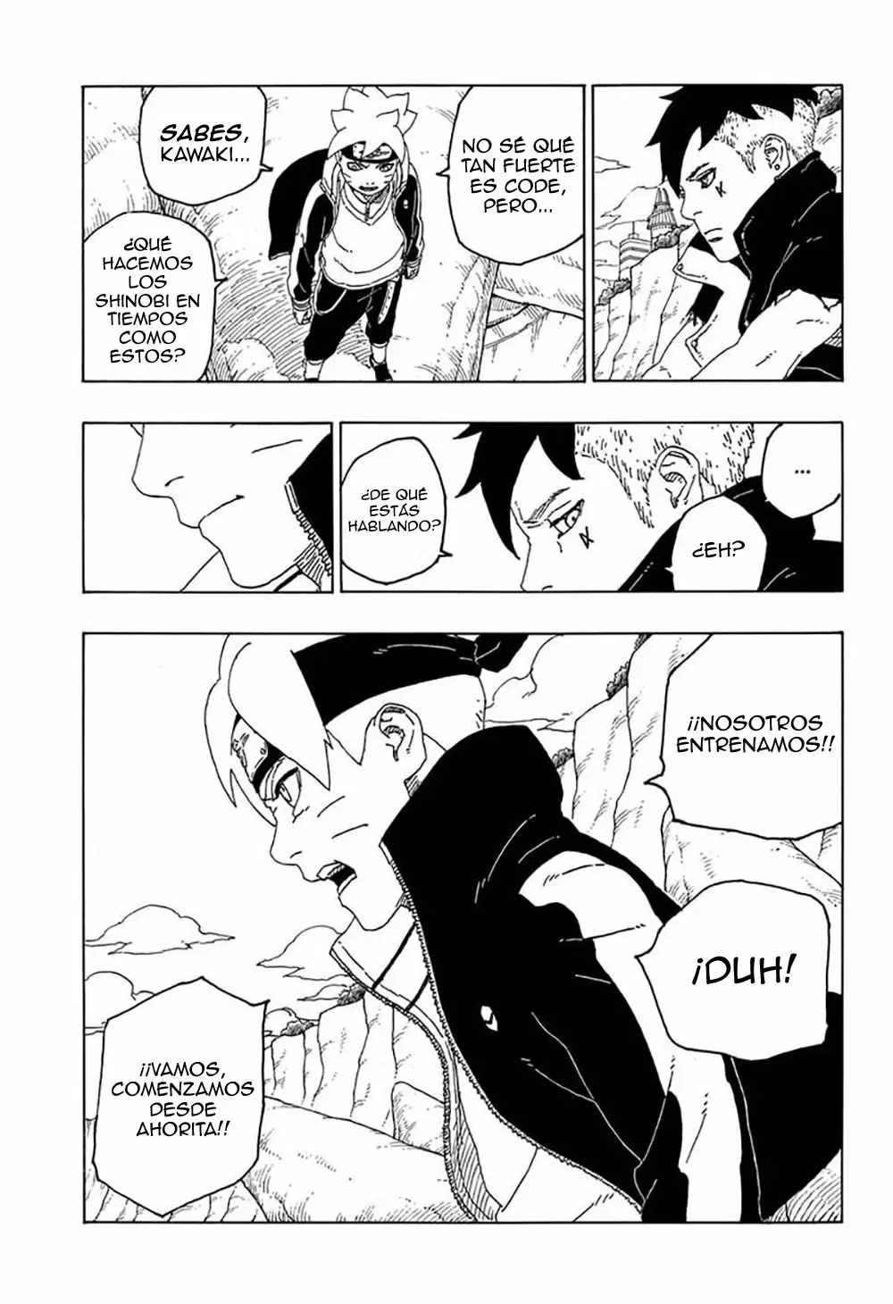 Boruto capítulo 56, página 38