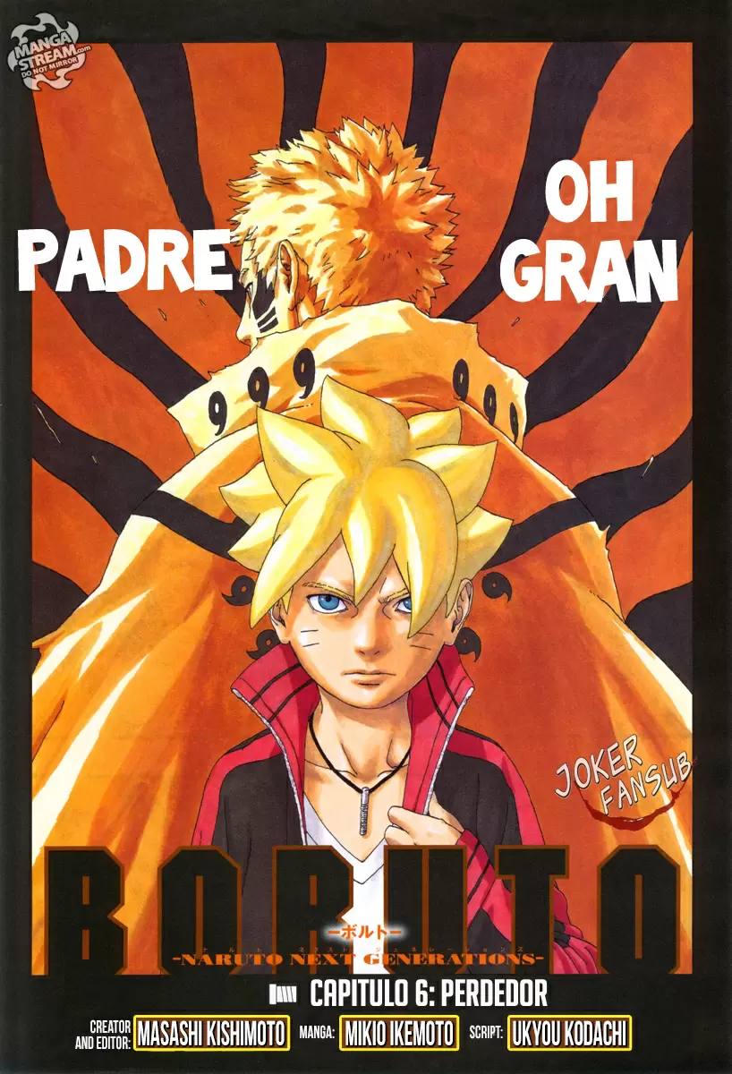 Boruto capítulo 6, página 1