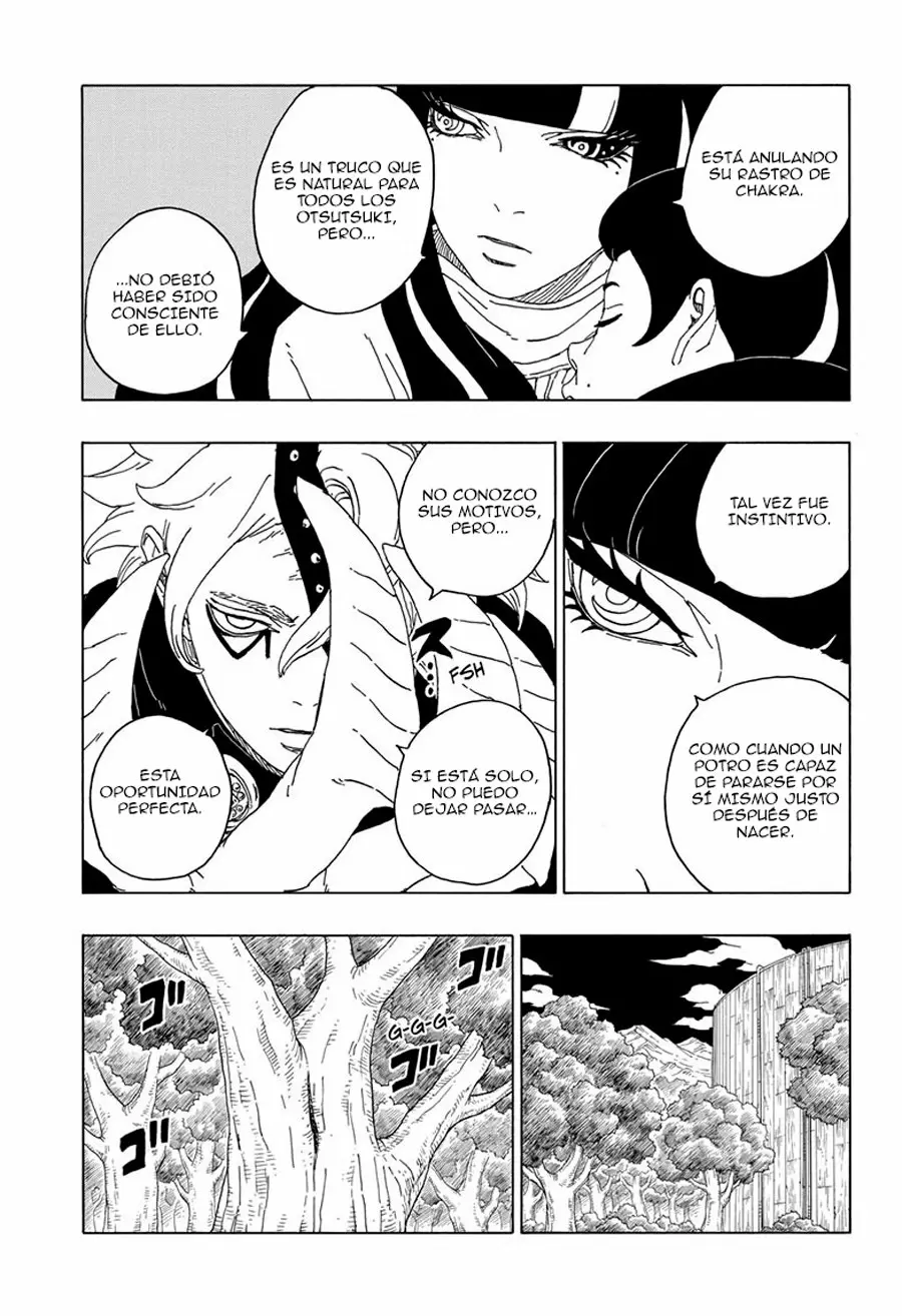 Boruto capítulo 61, página 36