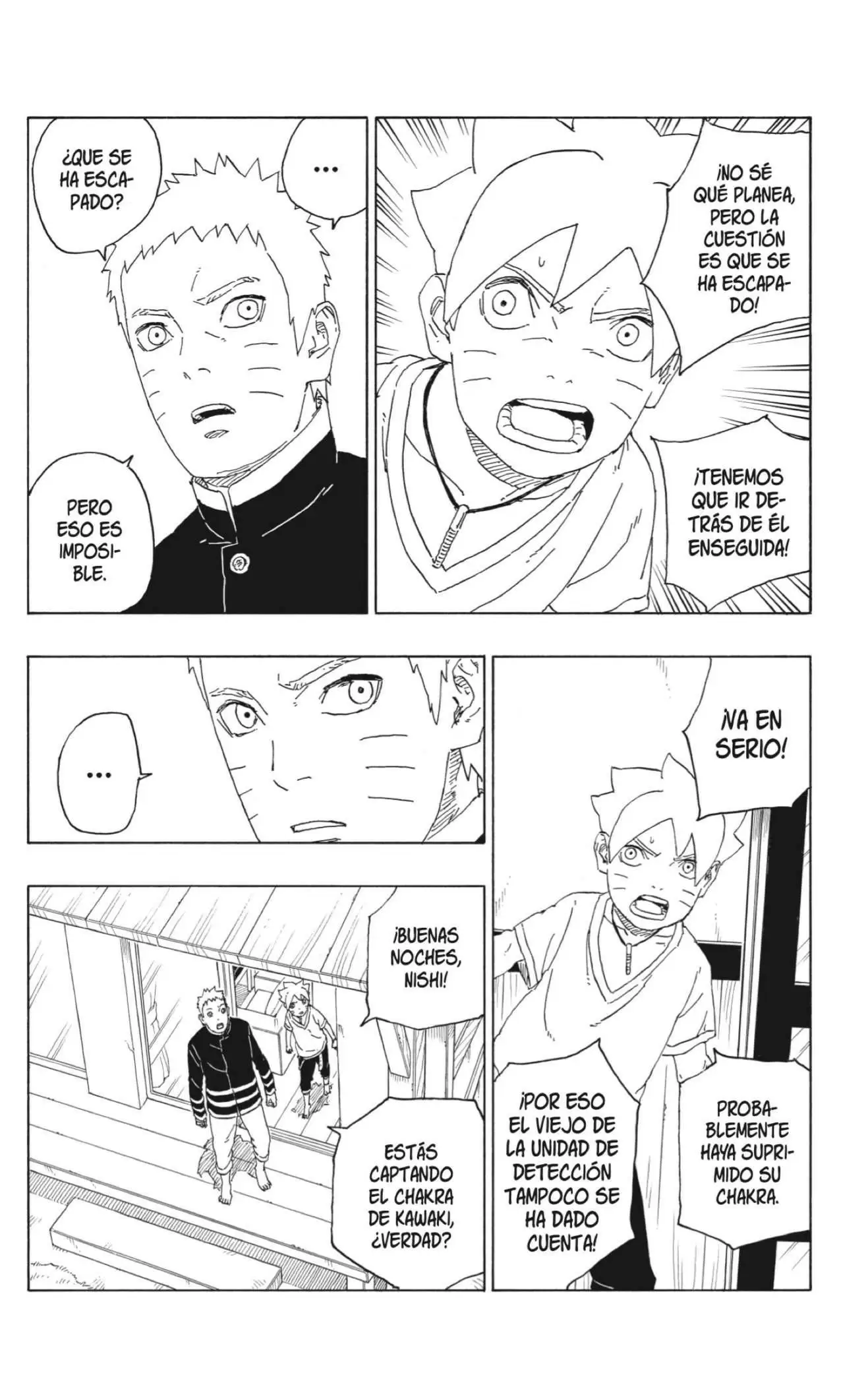 Boruto capítulo 62, página 8