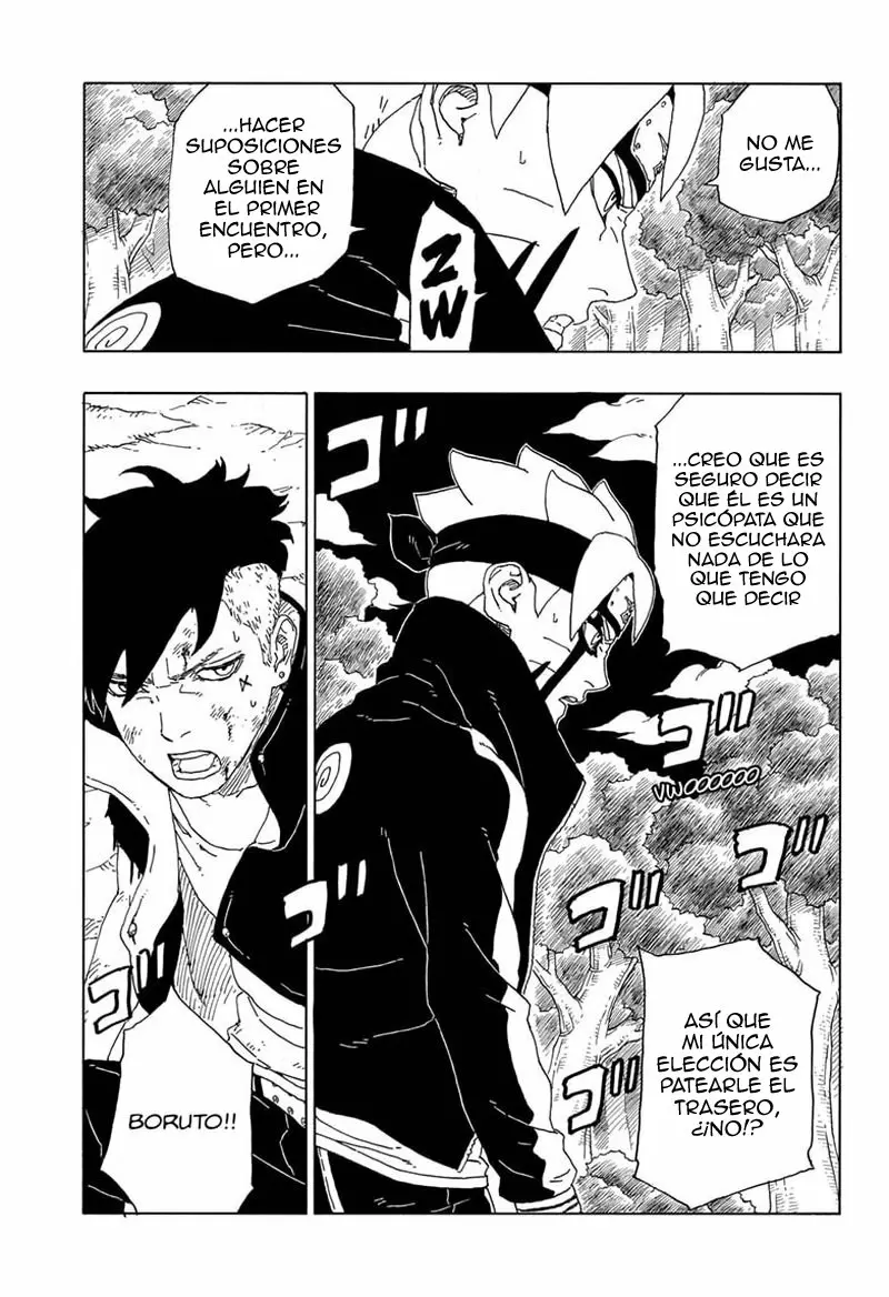 Boruto capítulo 63, página 19